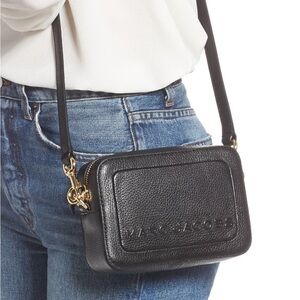Marc Jacobs The Mini Box Bag - Black with Gold Hardware